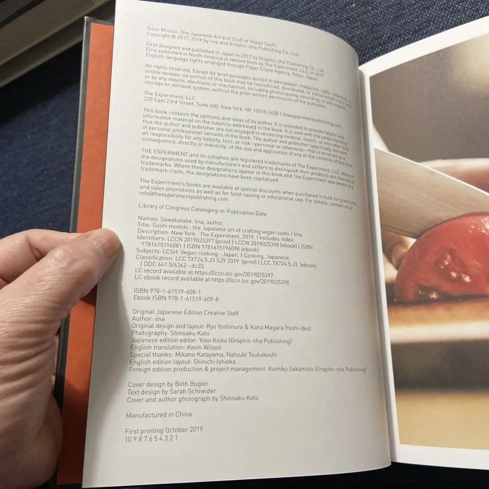 Sushi Modoki : The Japanese Art and Craft of Vegan Sushi by Iina (2019,...